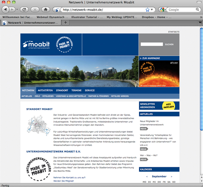 Unternehmensnetzwerk Moabit