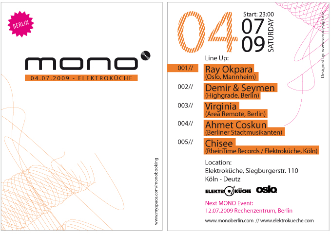 mono booking&events